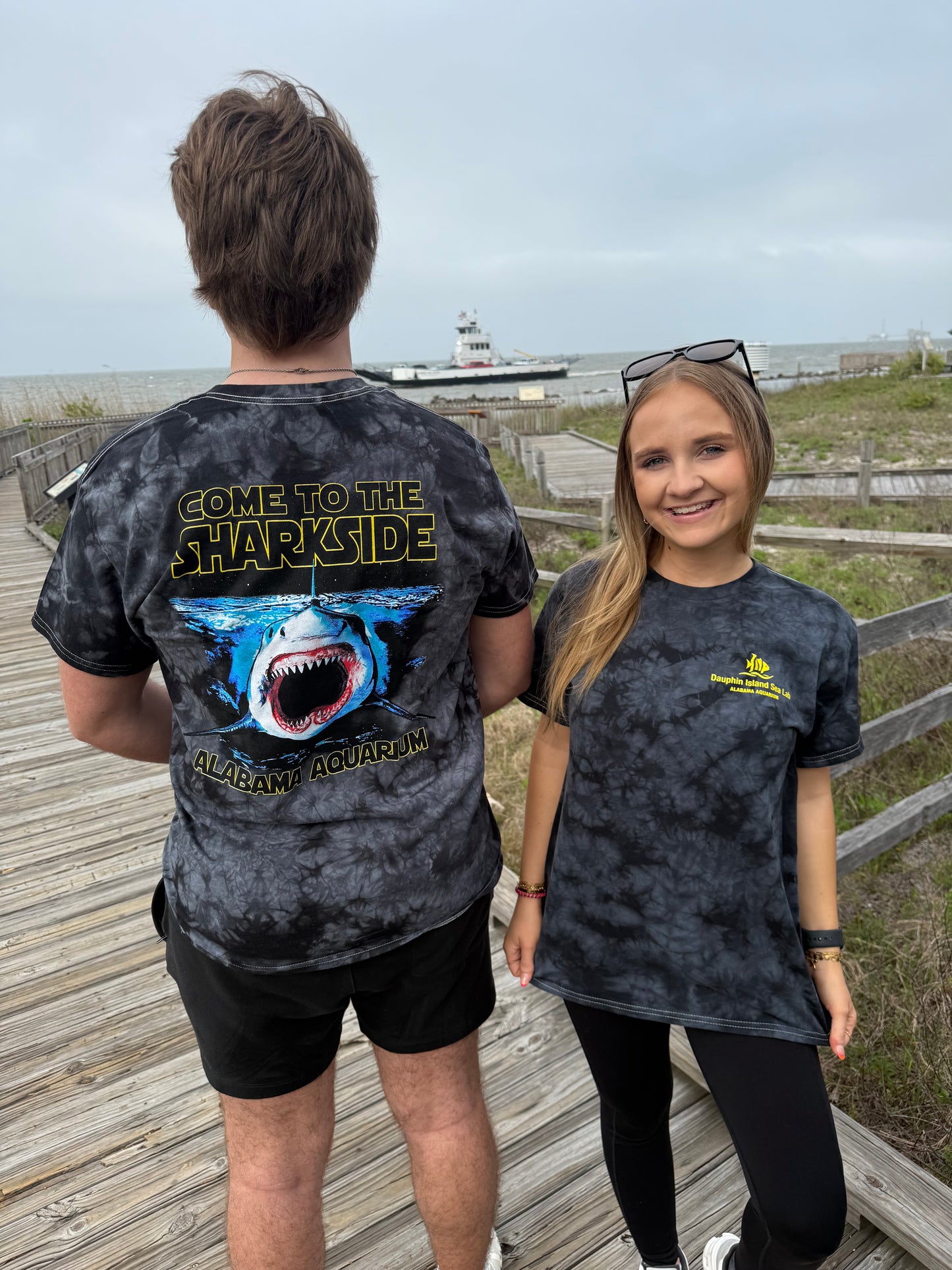 Come to the Sharkside- Alabama Aquarium Tee