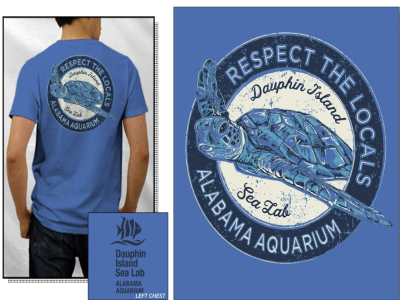 Respect the Locals Alabama Aquarium Tee