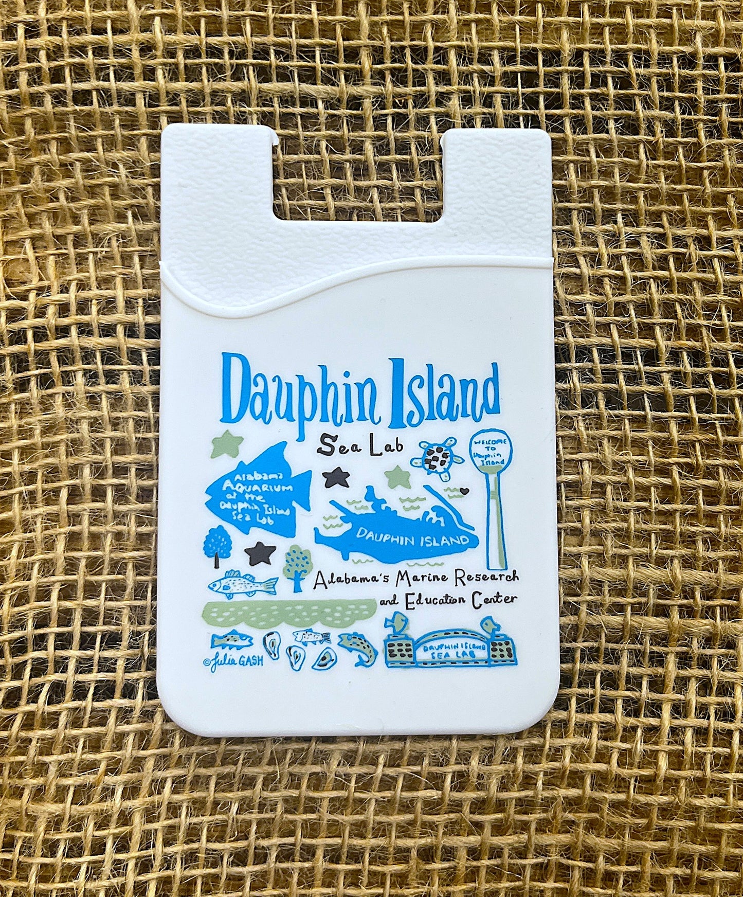 Dauphin Island Sea Lab Phone Wallet