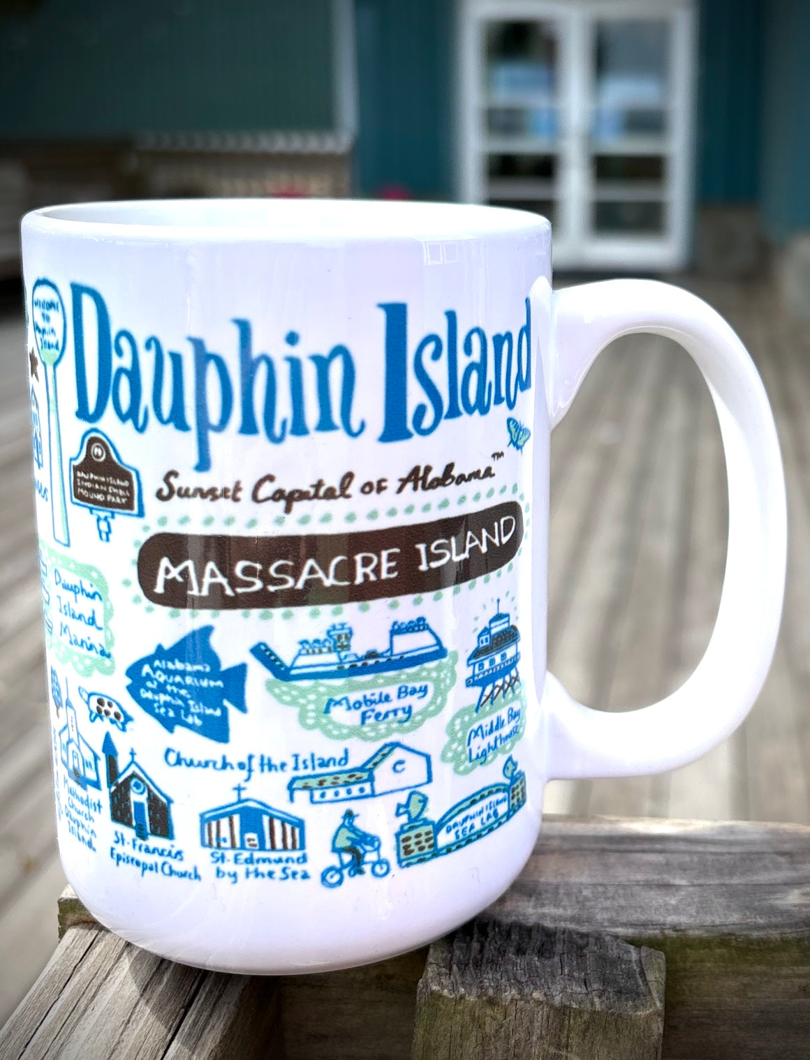 Souvenir Mug – Featuring the Alabama Aquarium and the Dauphin Island Sea Lab