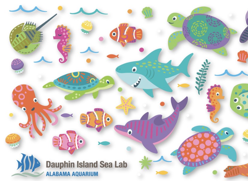 Alabama Aquarium Kids Water Bottle