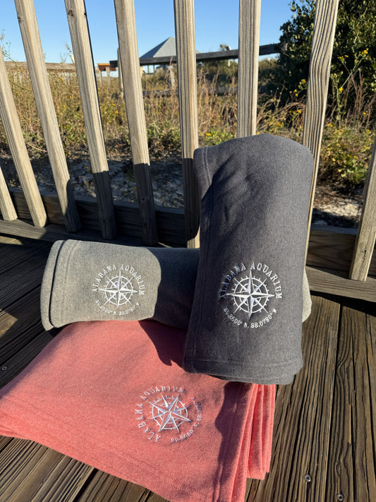 Alabama Aquarium Jersey Blanket