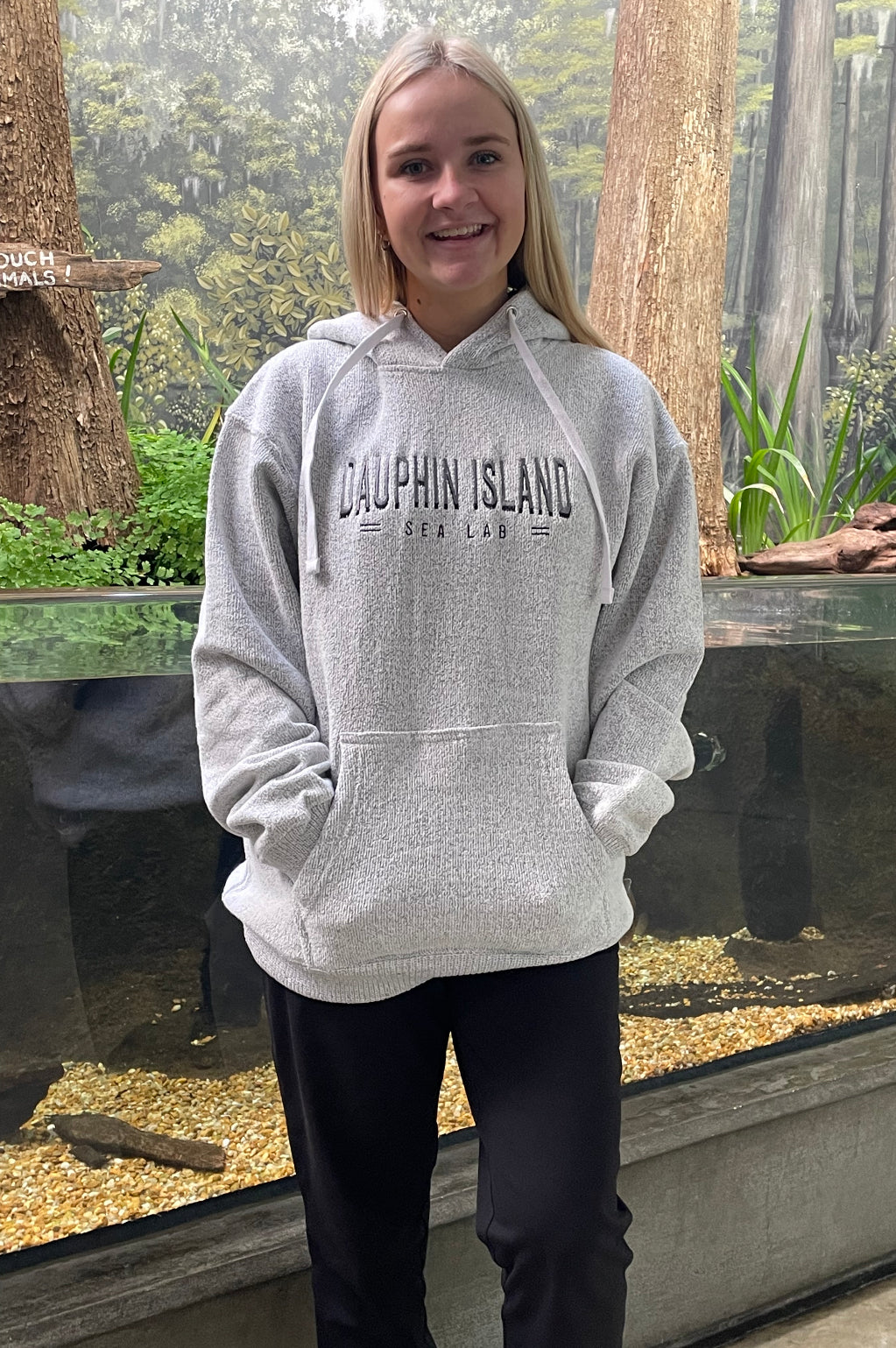 Dauphin Island Sea Lab Salt & Pepper Hoodie