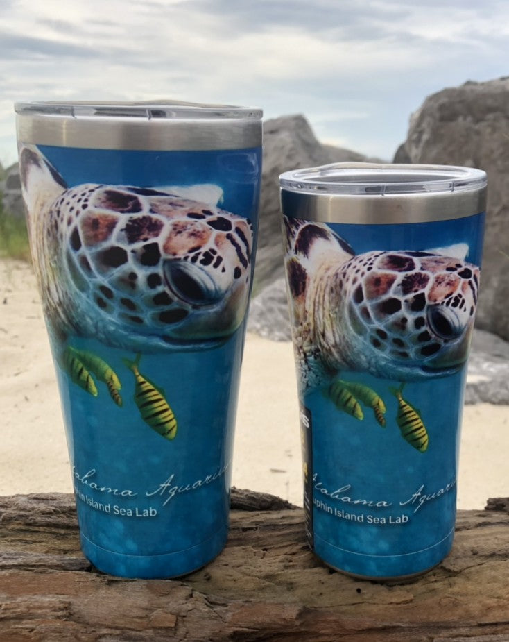 Alabama Aquarium Tervis® Sea Turtle Stainless Steel Tumblers