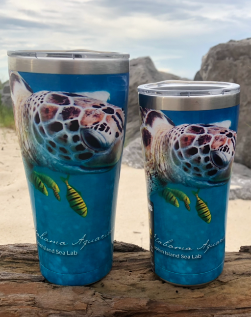 Alabama Aquarium Tervis® Sea Turtle Stainless Steel Tumblers