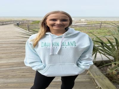 Dauphin Island Sea Lab Summer Weight Hoodie